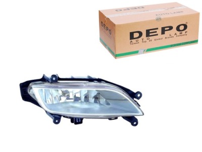 Depo лампа противотуманная h27w hyundai h-1 02.08 фото №1