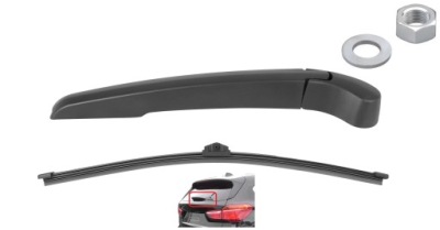 Важіль + двірник щітка задня bmw x1 f48 od 2015- фото №1