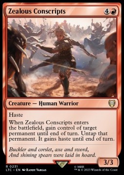 Karta Magic: The Gathering Zealous Conscripts WIZARDS OF THE COAST