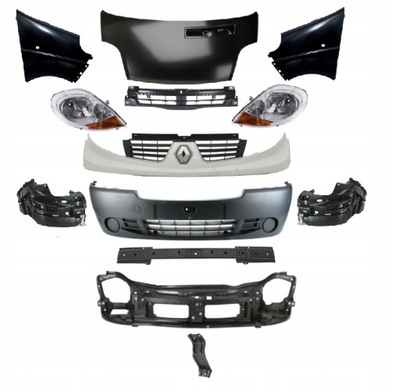 Renault trafic lift 2006-2014 kompletny перед pas фото №1