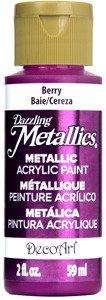 FARBA METALICZNA Dazzling Metallics - Berry