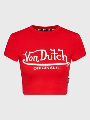 Von Dutch T-Shirt Arta 6230046 Czerwony Regular Fit