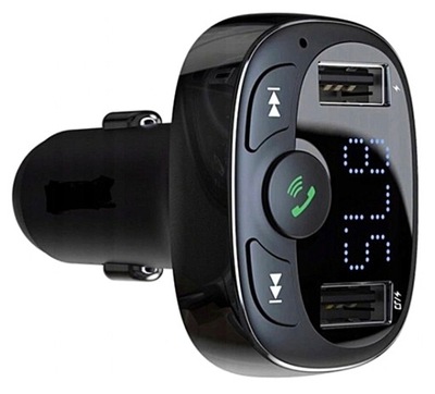 C6B51 BLUETOOTH MP3 ŁADOWARKA 2X USB DUAL TRANSMIT