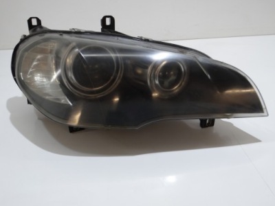 Лампа правая фара правый bi-xenon ксенон bmw x5 e70 06-10 uk 7161590 фото №1