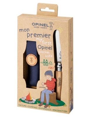 Nóż OPINEL My First z etui -dla dzieci,zaokrąglony