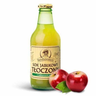 Sok jabłkowy Rembowscy tłoczony 250 ml