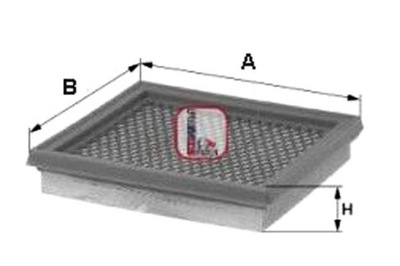 Sofima фільтр повітря fiat croma opel signum vect фото №1