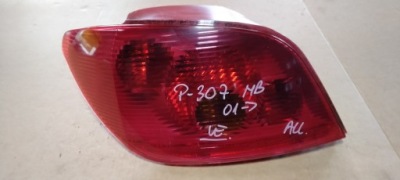 Peugeot 307 hb 01-05 лампа лівий задня фото №1