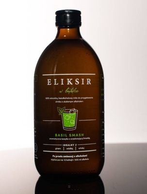 Eliksir w butelce - basil smash - 500ml