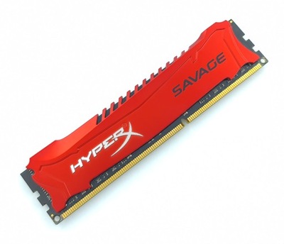 Testowana pamięć RAM HyperX Savage DDR3 8GB 1600MHz CL9 HX316C9SR GW6M