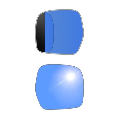 Антибликовый toyota land cruiser prado 1996-2002 фото №1