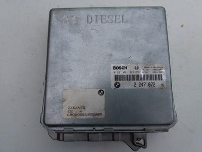 CONTROL UNIT ENGINE 2247072 BMW E39 E90 2,0D 2,5TDS  