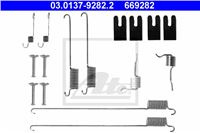 ATE JUEGO MONTAJE ZAPATAS HAM LAND ROVER FREELANDER 98-  