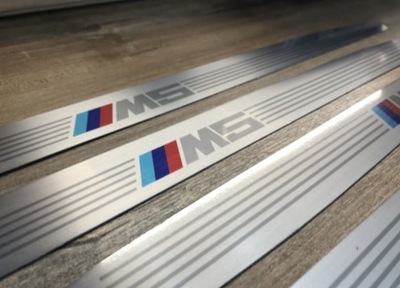 Накладки na накладки порогові bmw e60 e61 m5 фото №1