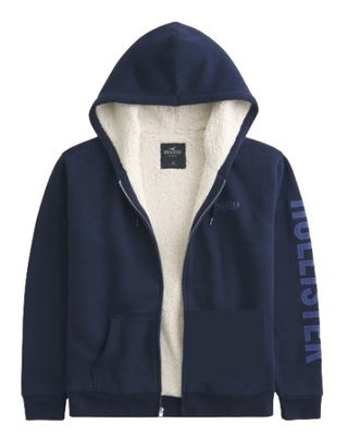 bluza Abercrombie Fitch Hollister sherpa misiu L