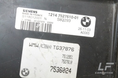 Бортовой компьютер двигателя mini cooper r50, r53 7527610 2002 фото №1