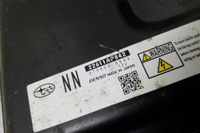 Бортовий комп'ютер двигуна subaru outback bs 22611ap842 2.0l дизель 110kw 2010 фото №1