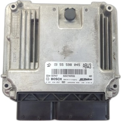Бортовой компьютер двигателя opel 55598044 abw3 фото №1