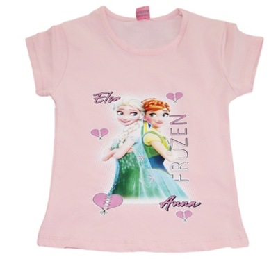 BLUZKA FROZEN KRAINA LODU FROZEN ANNA I ELSA R 122