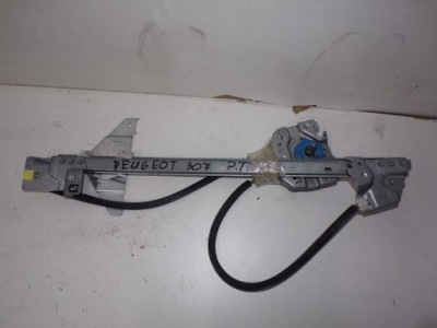 Механізм скло правий/лівий задня peugeot 307 фото №1