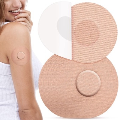 PLASTRY OCHRONNE NA SENSOR FREESTYLE OKRĄGŁE LIBRE 40 szt