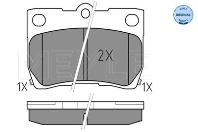 TRINKELĖS HAM. LEXUS T. GS 300/430 05- Z JUTIKLIU 0252432315/W MEYLE 