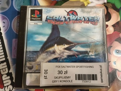 Saltwater Sportfishing PSX PSONE! 100%OK GWARANCJA - 6883833849