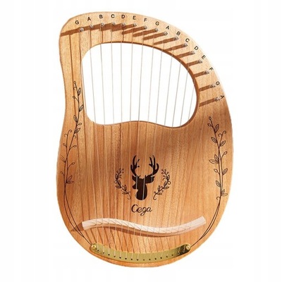 Lyre Harfa 16 Metalowy instrument strunowy