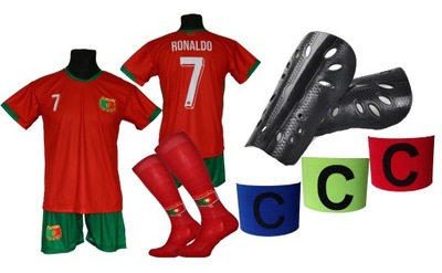RONALDO komplet strój piłkarski PORTUGALIA - OO 134
