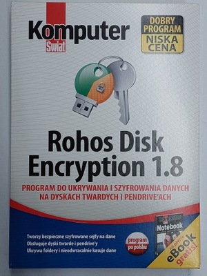 Rohos Disk Encryption 1.8 Szyfrowanie danych pen