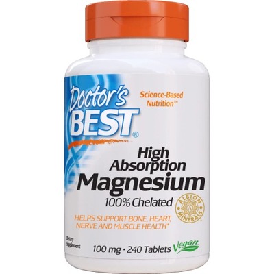 Doctors BEST Magnesium Chelated 240t MAGNEZ CHELAT