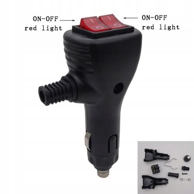 12V 24V HEAVY DUTY JACKPLUG FOR SOCKETS ZAPALNICZK  