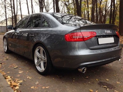 AUDI A4 B8 12-15 RESTYLING BERLINA SPOILER BRIDA NOVEDAD  