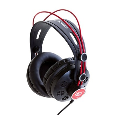 Słuchawki studyjne nauszne półotwarte ISK HP-580