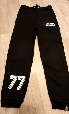 spodnie dres czarne STAR WARS 134 cm 8-9 lat