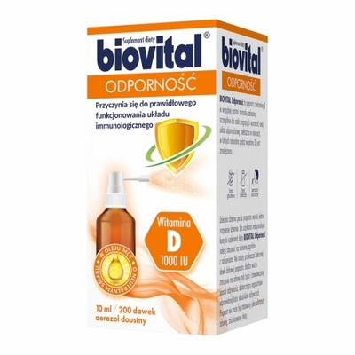 Biovital odporność witamina D spray 10 ml