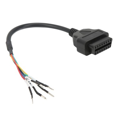 Kabel złącza żeńskiego OBD2 16-pinowy kabel d
