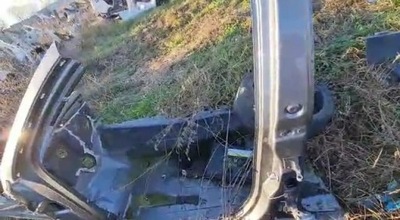 Porsche cayenne 7l четверть левый перед левая передняя фото №1