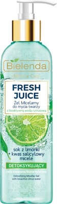 Bielenda Fresh Juice żel micelarny Limonka 190g