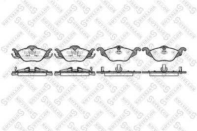 КОЛОДКИ ТОРМОЗНЫЕ OPEL ASTRA F 91-98 ПЕРЕД