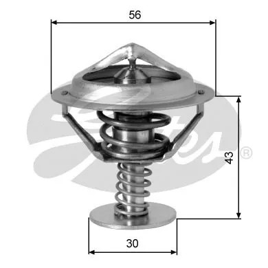 TERMOSTAT, MATERIAL DE REFRIGERACIÓN TH05382G1 GATES  