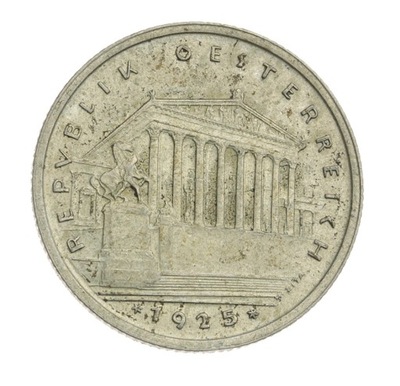 [M1179] Austria 1 schilling 1925 mennicza