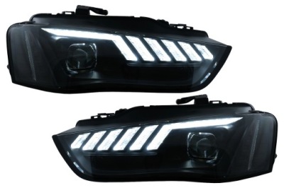 Фары передние фары led drl audi a4 b8.5 facelift 12-15 фото №1