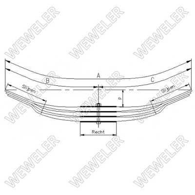 Рессора kaiser f412z605za70 фото №1