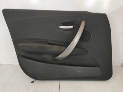 Обшивка оббивка двері ліва лівий перед bmw 1 e87 фото №1