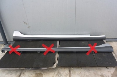 Молдинг порог 817/b maserati quattroporte vi правый фото №1