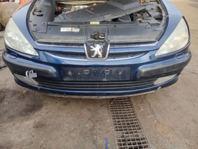 Peugeot 607 бампер перед передній kmpd омивачі фото №1