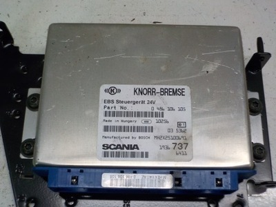 Scania r блок керування ebs 0486106105 фото №1