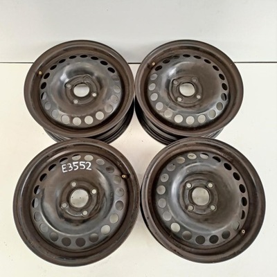 LLANTAS 4X100 14 OPEL KARL + SENSORES 4 PIEZAS (E3552)  