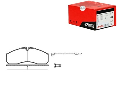 ZAPATAS DE FRENADO REMSA 42536101 41060MB225 4106010  